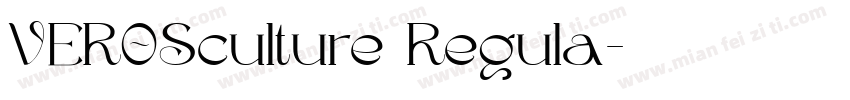 VEROSculture Regula字体转换